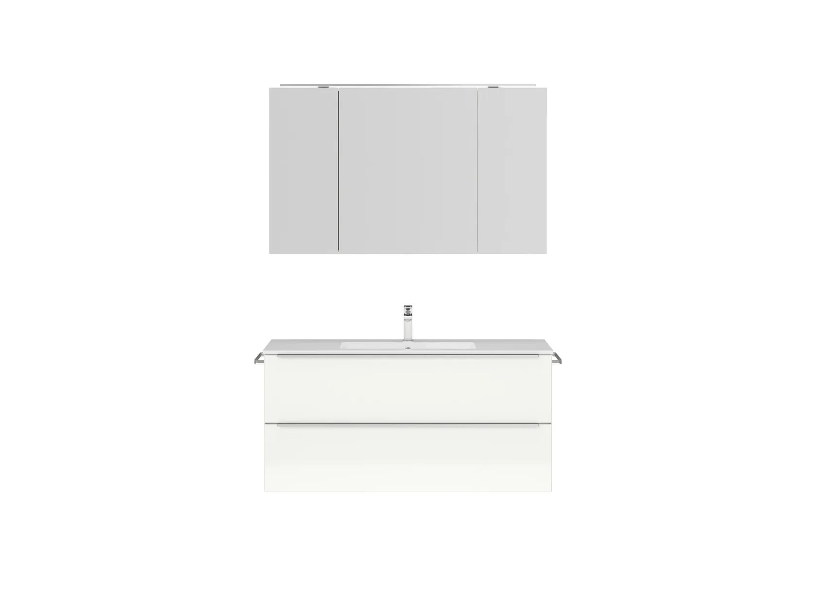 Atlas Ensemble sous vasque avec miroir 0