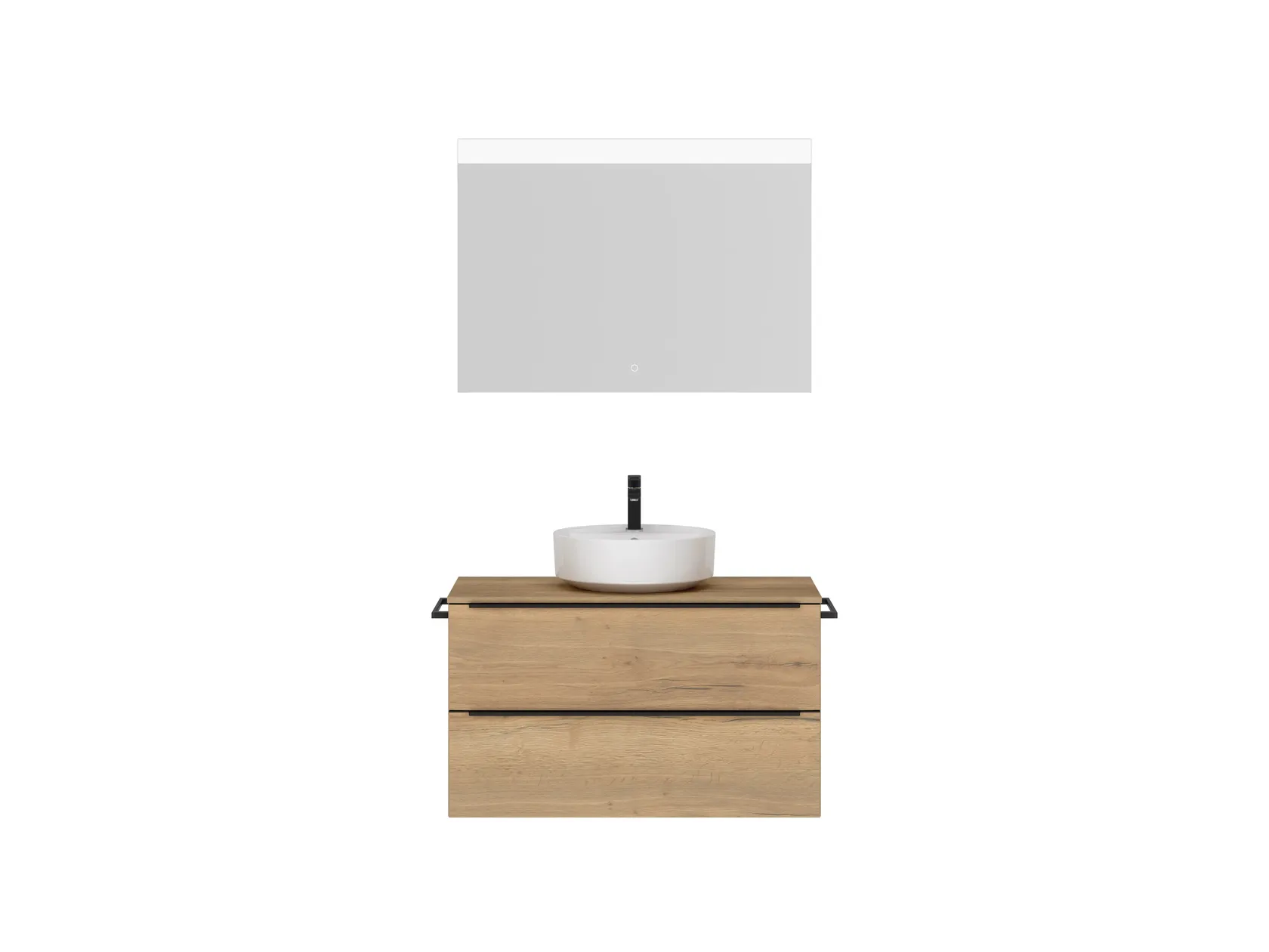 Atlas Ensemble sous vasque avec miroir 0