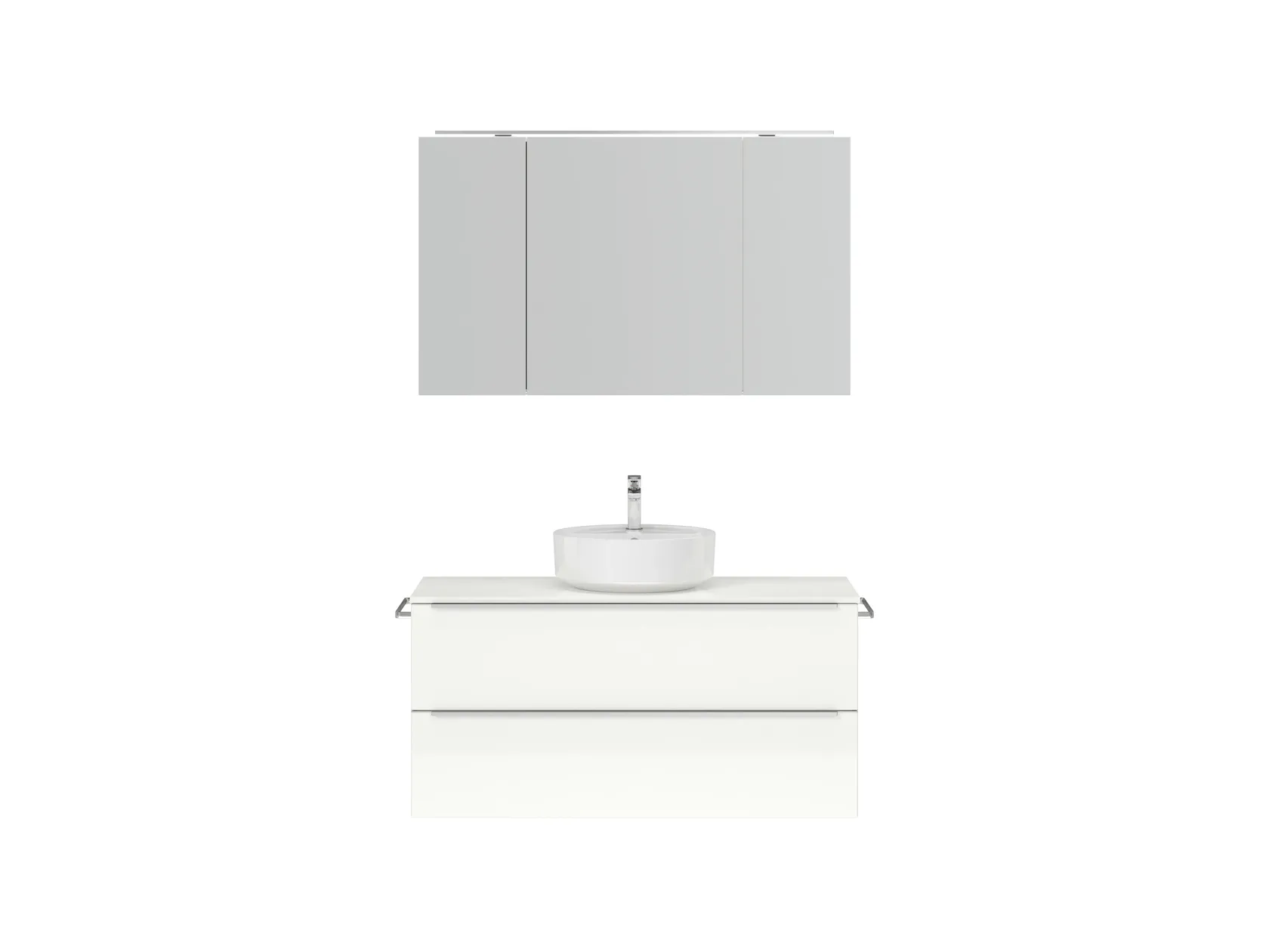 Atlas Ensemble sous vasque avec miroir 0