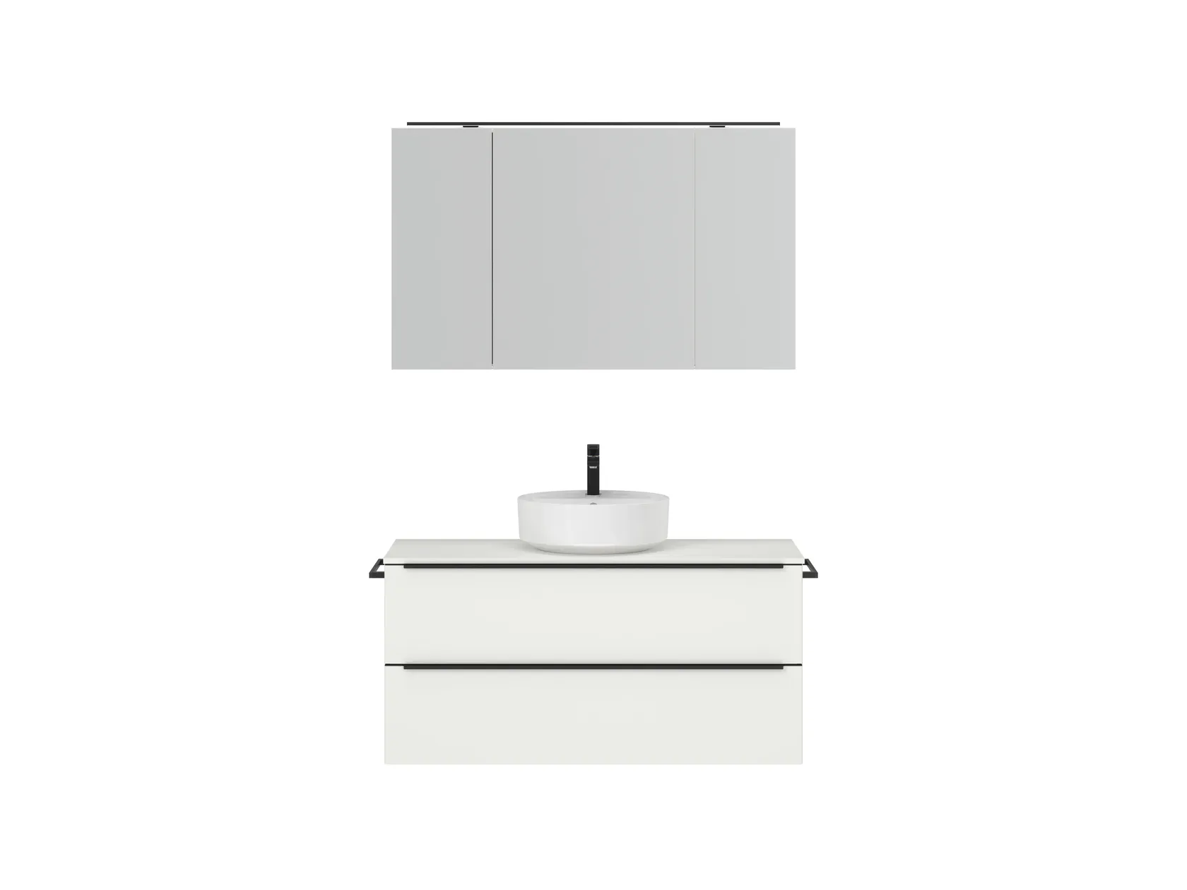 Atlas Ensemble sous vasque avec miroir 0