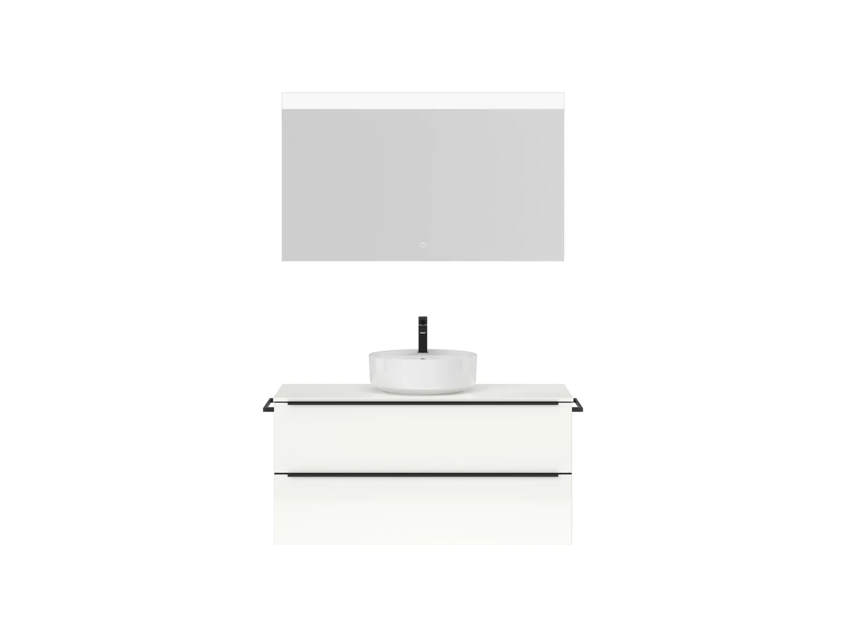 Atlas Ensemble sous vasque avec miroir 0