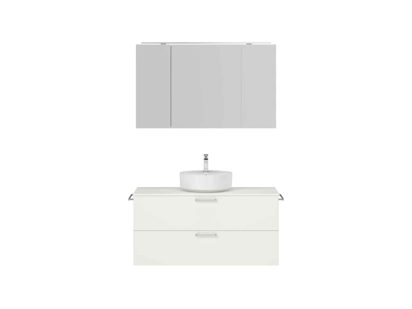 Atlas Ensemble sous vasque avec miroir 0