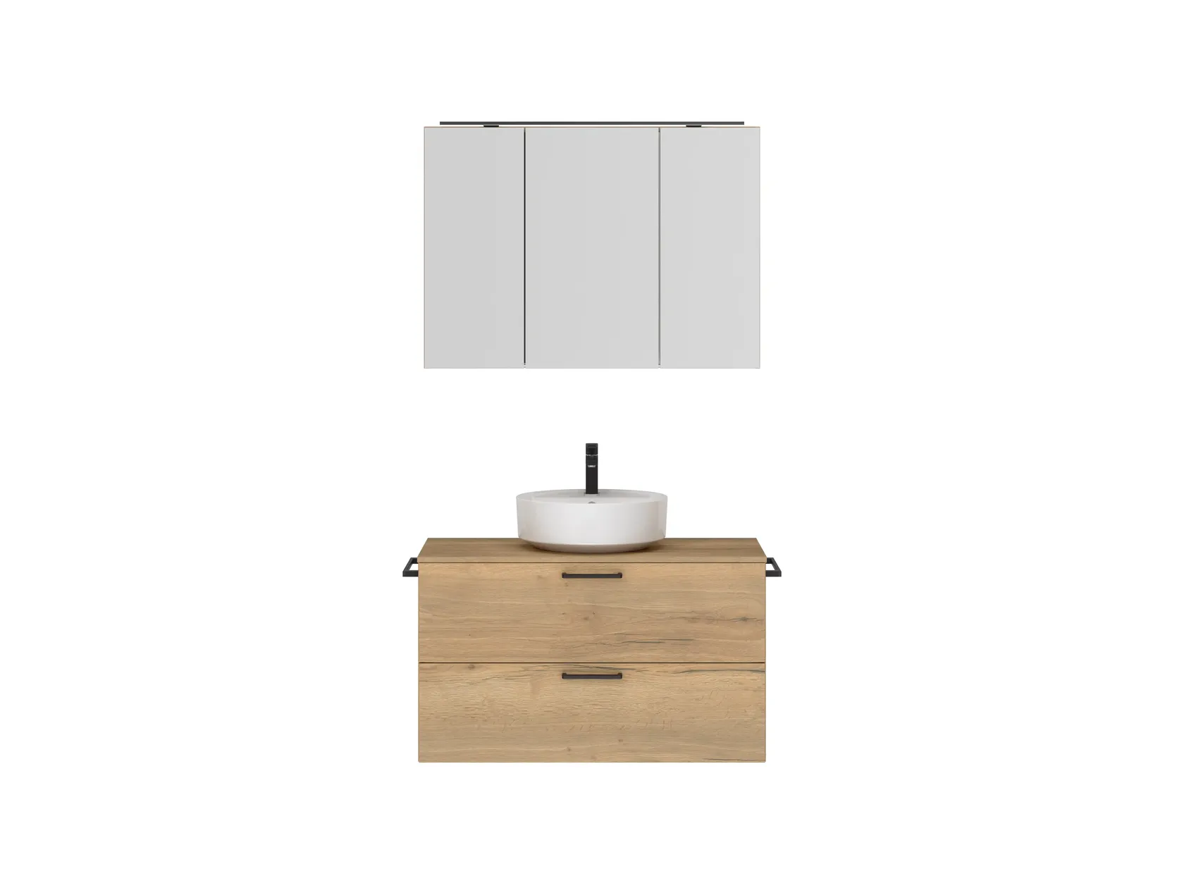 Atlas Ensemble sous vasque avec miroir 0