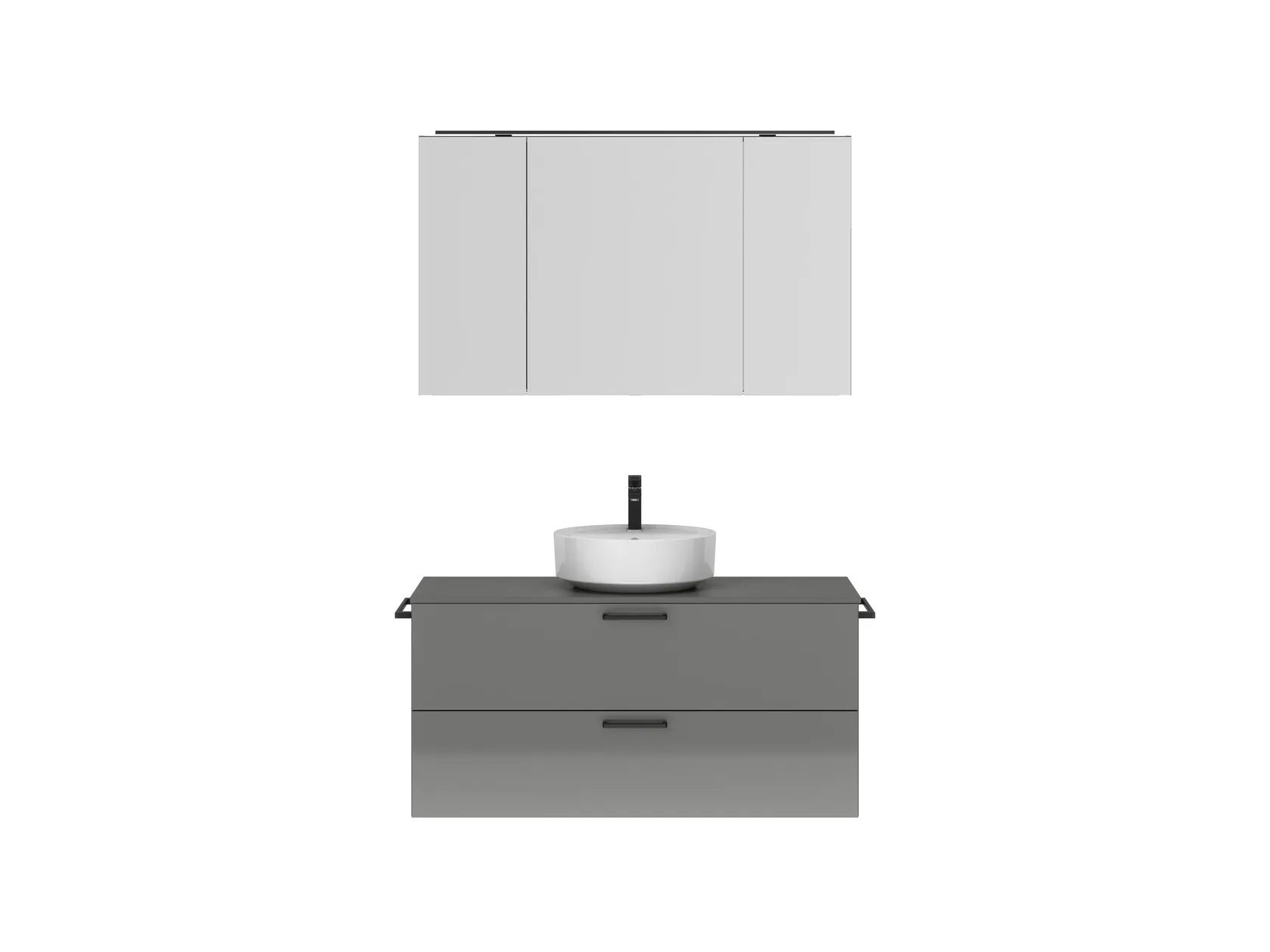 Atlas Ensemble sous vasque avec miroir 0