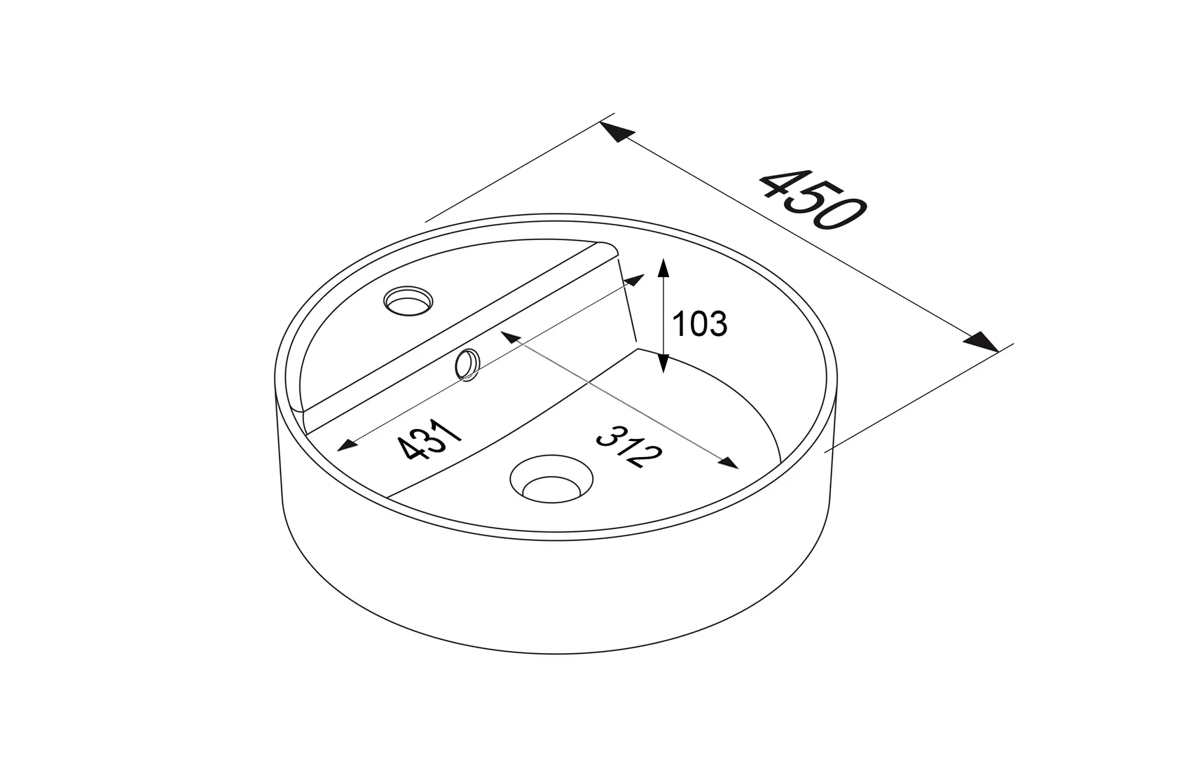 Atlas Ensemble sous vasque 5