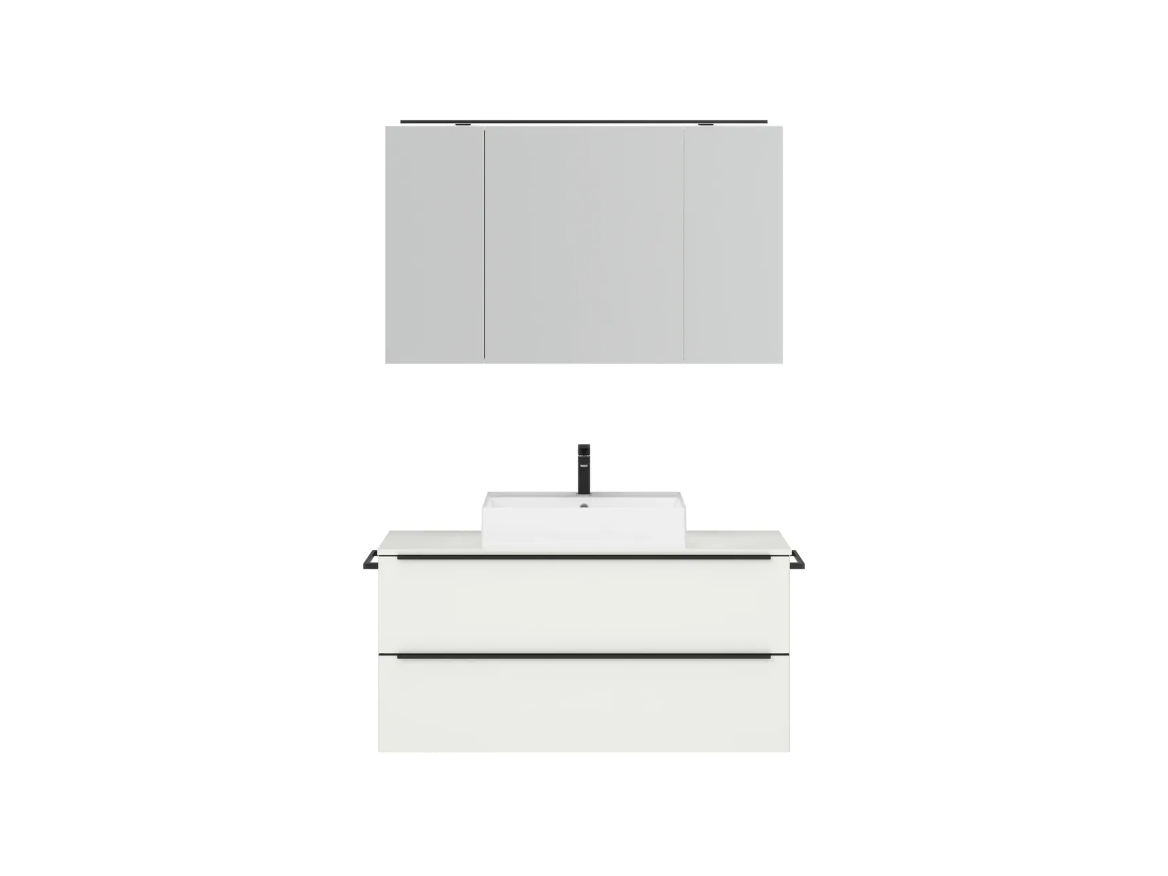 Atlas Ensemble sous vasque avec miroir 0