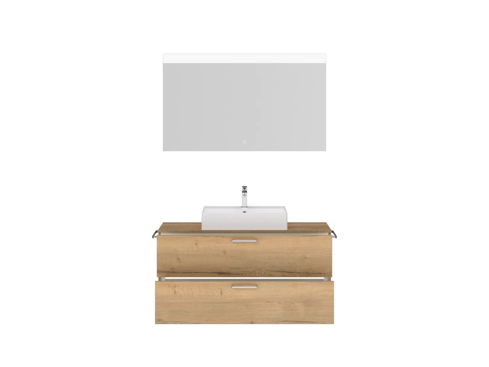 Atlas Ensemble sous vasque avec miroir 1