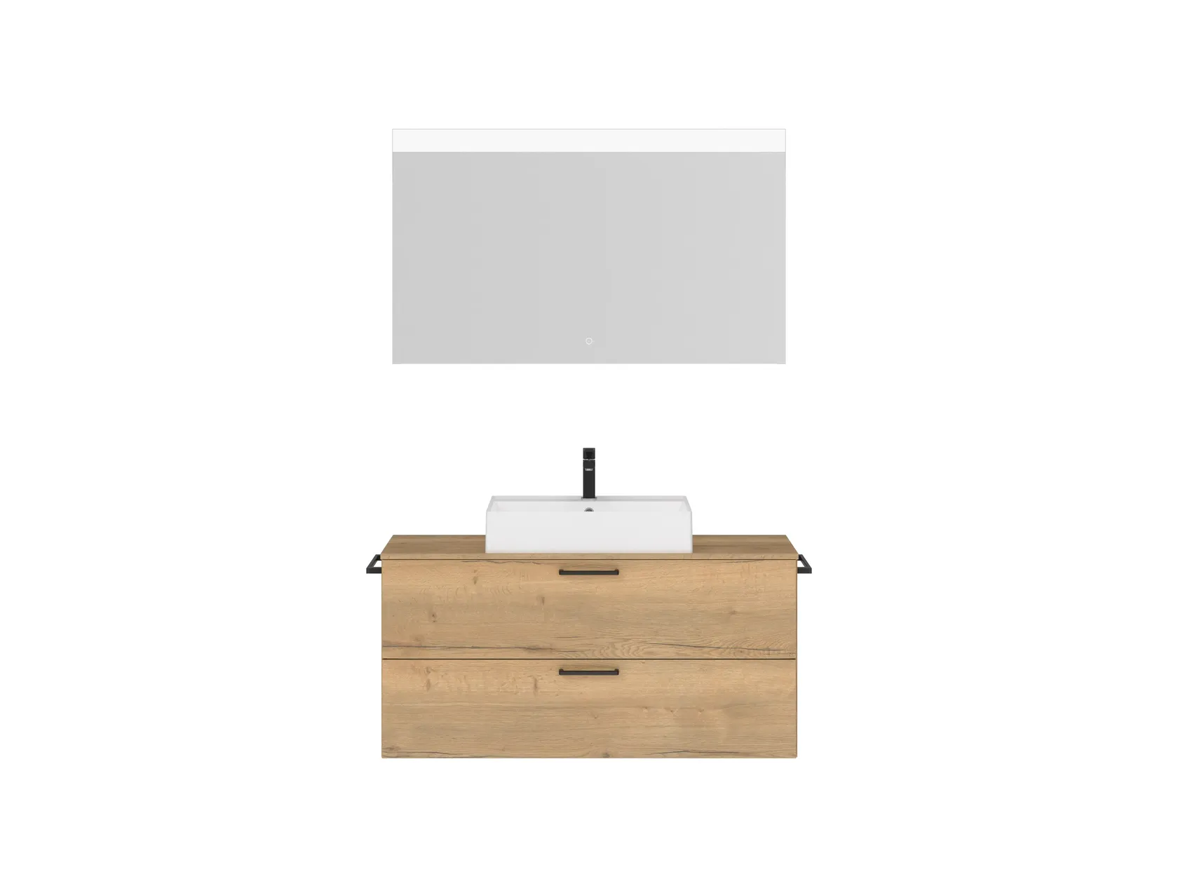 Atlas Ensemble sous vasque avec miroir 0