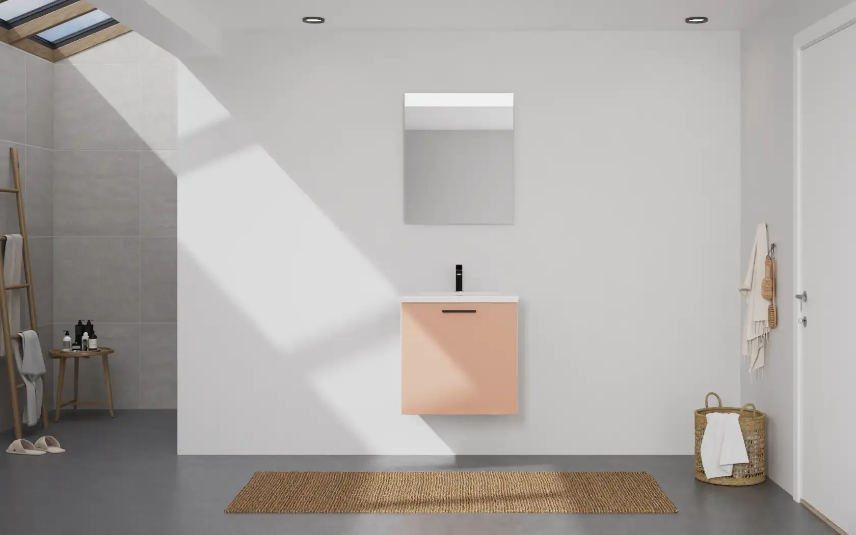 Atlas Ensemble sous vasque avec miroir 0