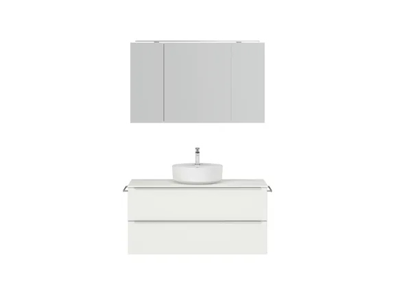 Atlas Ensemble sous vasque avec miroir