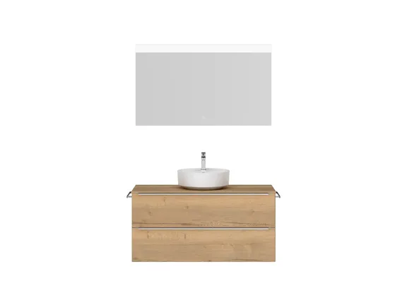 Atlas Ensemble sous vasque avec miroir