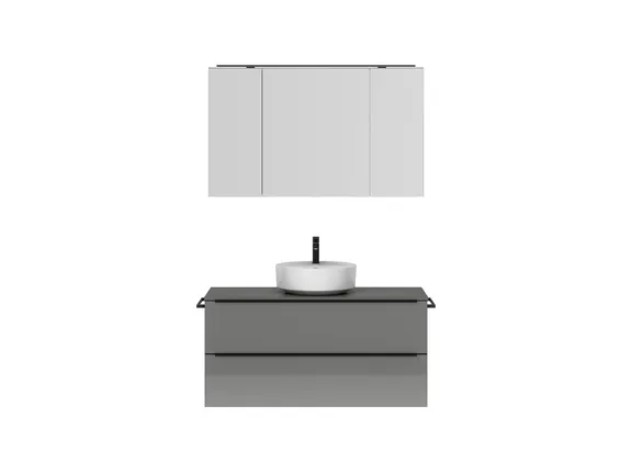 Atlas Ensemble sous vasque avec miroir