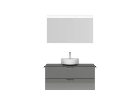 Atlas Ensemble sous vasque avec miroir