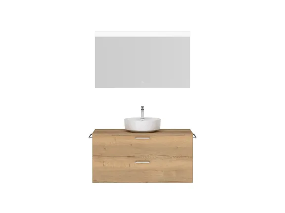 Atlas Ensemble sous vasque avec miroir