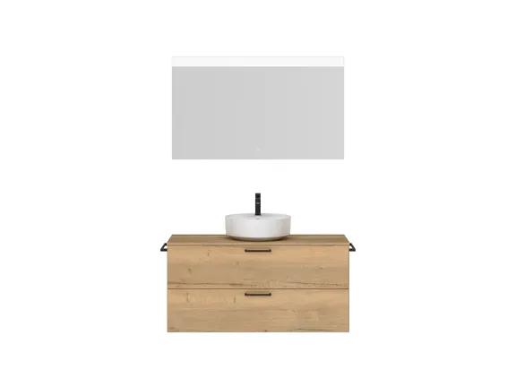 Atlas Ensemble sous vasque avec miroir