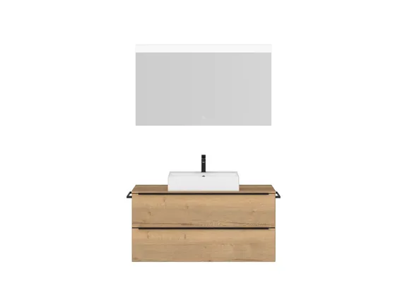 Atlas Ensemble sous vasque avec miroir