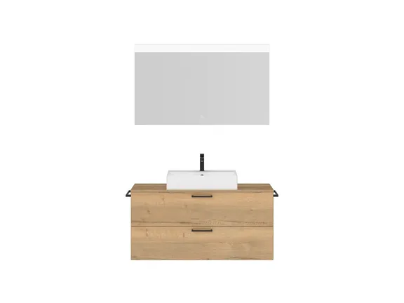 Atlas Ensemble sous vasque avec miroir