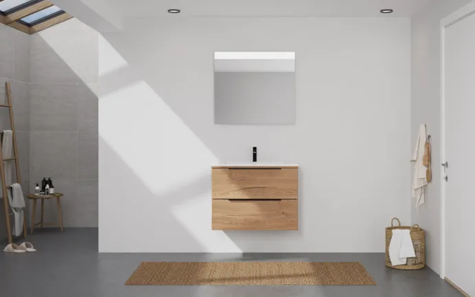 Atlas Ensemble sous vasque avec miroir