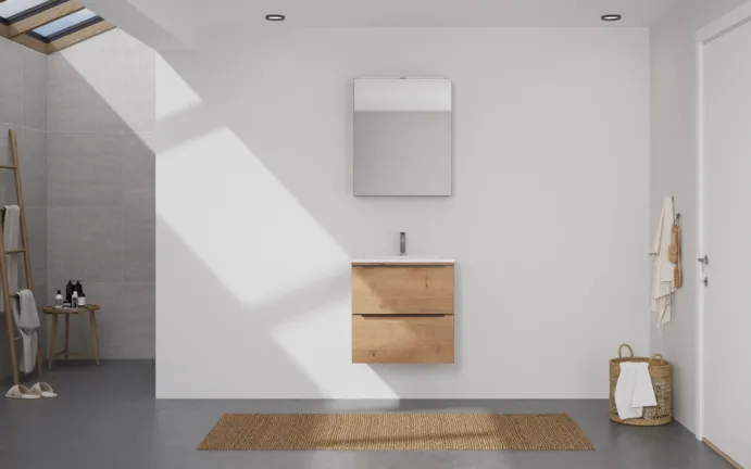 Atlas Ensemble sous vasque avec miroir