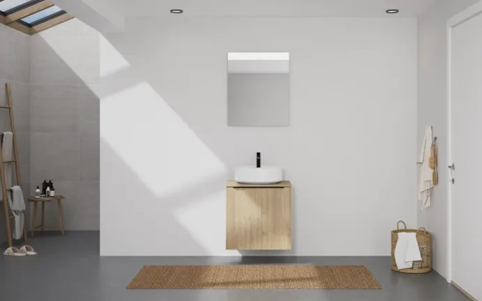 Atlas Ensemble sous vasque avec miroir