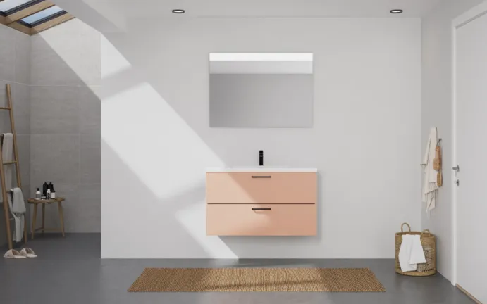 Atlas Ensemble sous vasque avec miroir
