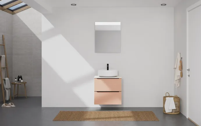 Atlas Ensemble sous vasque avec miroir
