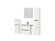 Atlas Ensemble sous vasque avec miroir et colonnes 5