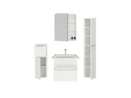 Atlas Ensemble sous vasque avec miroir et colonnes 2