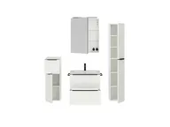 Atlas Ensemble sous vasque avec miroir et colonnes 2