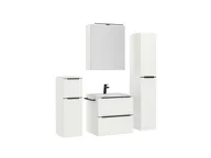 Atlas Ensemble sous vasque avec miroir et colonnes 3