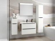 Atlas Ensemble sous vasque avec miroir et colonnes 0