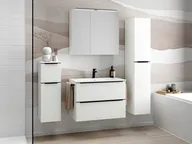 Atlas Ensemble sous vasque avec miroir et colonnes 0