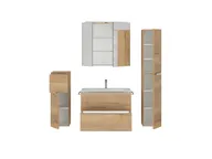 Atlas Ensemble sous vasque avec miroir et colonnes 2