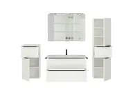 Atlas Ensemble sous vasque avec miroir et colonnes 2