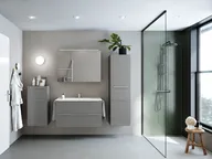 Atlas Ensemble sous vasque avec miroir et colonnes 0