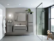 Atlas Ensemble sous vasque avec miroir et colonnes 0