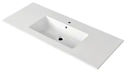 Atlas Ensemble sous vasque avec miroir et colonnes 9