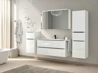 Atlas Ensemble sous vasque avec miroir et colonnes 0