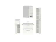 Atlas Ensemble sous vasque avec miroir et colonnes 2