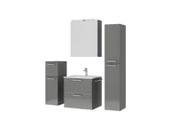 Atlas Ensemble sous vasque avec miroir et colonnes 5