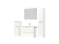 Atlas Ensemble sous vasque avec miroir et colonnes 5