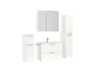 Atlas Ensemble sous vasque avec miroir et colonnes 3