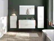 Atlas Ensemble sous vasque avec miroir et colonnes 0