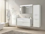 Atlas Ensemble sous vasque avec miroir et colonnes 0