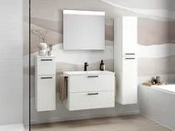 Atlas Ensemble sous vasque avec miroir et colonnes 0