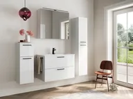 Atlas Ensemble sous vasque avec miroir et colonnes 0