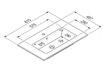 Atlas Ensemble sous vasque avec miroir et colonnes 11