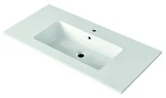 Atlas Ensemble sous vasque avec miroir et colonnes 5