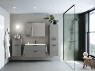 Atlas Ensemble sous vasque avec miroir et colonnes 0