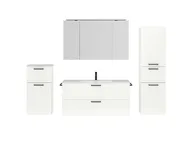 Atlas Ensemble sous vasque avec miroir et colonnes 1